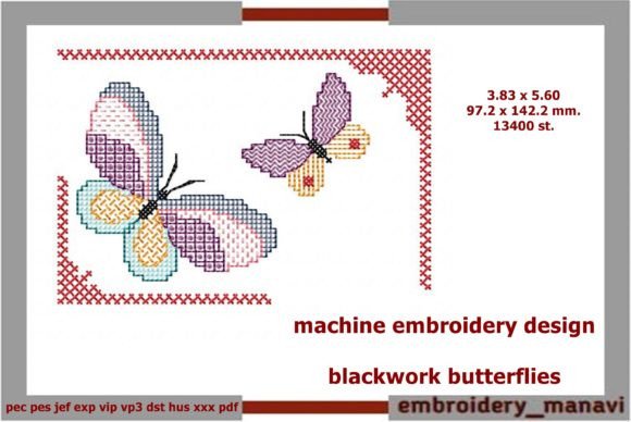 Blackwork Butterflies: A Designer’s Review