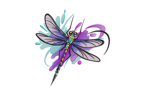 Colorful Dragonfly: A Seasonal Embroidery Review