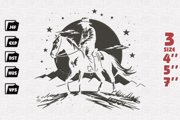 Cowboy on Horseback: A Designer’s Review for Merch