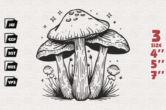 Cute Mushroom Embroidery: A Designer’s Review