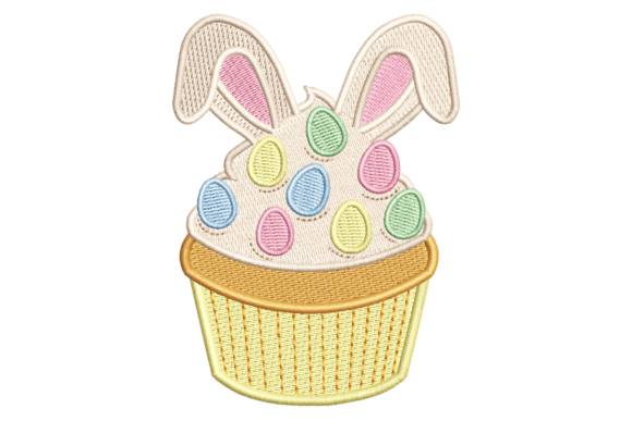Easter Cupcake with Bunny Ears Review