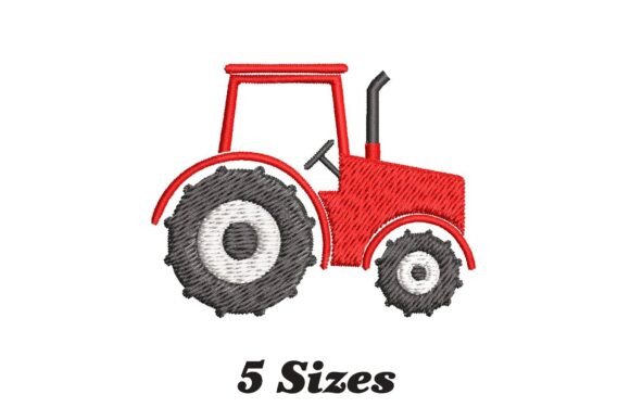 Red Farm Tractor: A Rustic Holiday Embroidery Review