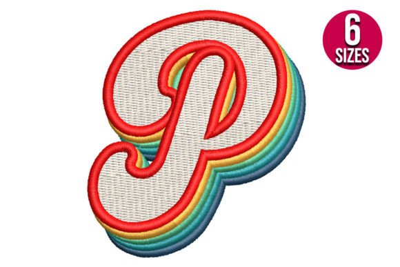 Retro Alphabet Letter P: A Designer’s Review