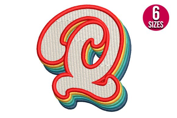 Retro Alphabet Letter Q: A Holiday Design Review