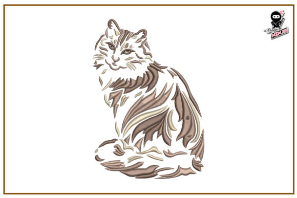 Review: Furry Cat Embroidery for Small Business Merch