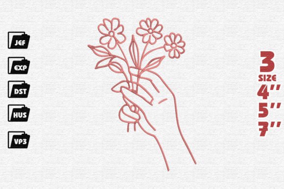 Review: Hand Holding Flowers Embroidery for Real Projects