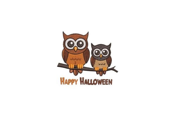 Review: Happy Halloween Owls Embroidery Design