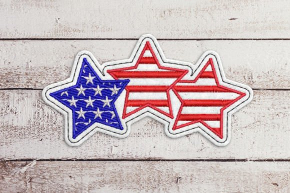 Review: Patriotic Trio of Stars ITH Feltie for July 4th
