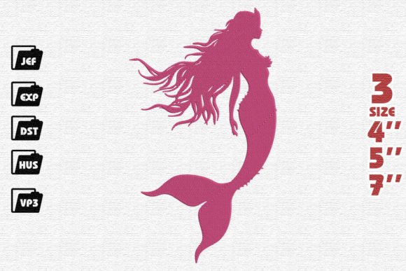 Reviewing Beautiful Mermaid for Embroidery Projects