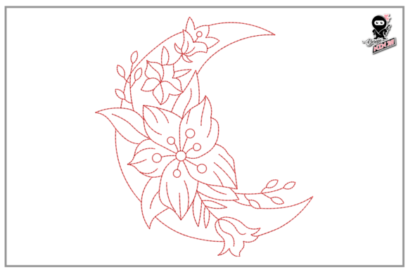 Reviewing Floral Moon Redwork for Holiday Sales