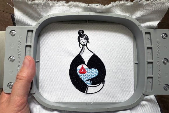 Reviewing Nautical Girl Machine Embroidery Design