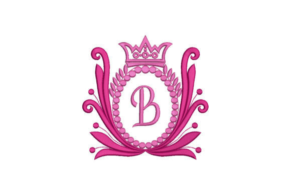 Reviewing the Elegant Crown Embroidery Design Letter B
