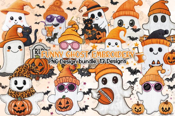 Reviewing the Funny Ghost Embroidery Clipart PNG