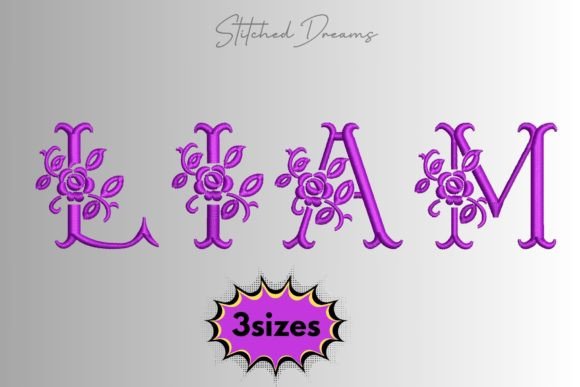 Reviewing the Liam Name Embroidery Design for Holiday Sales