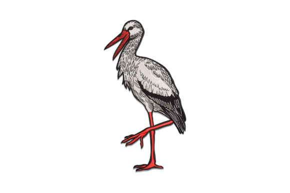 Stork Bird Applique: A Holiday Gift Review